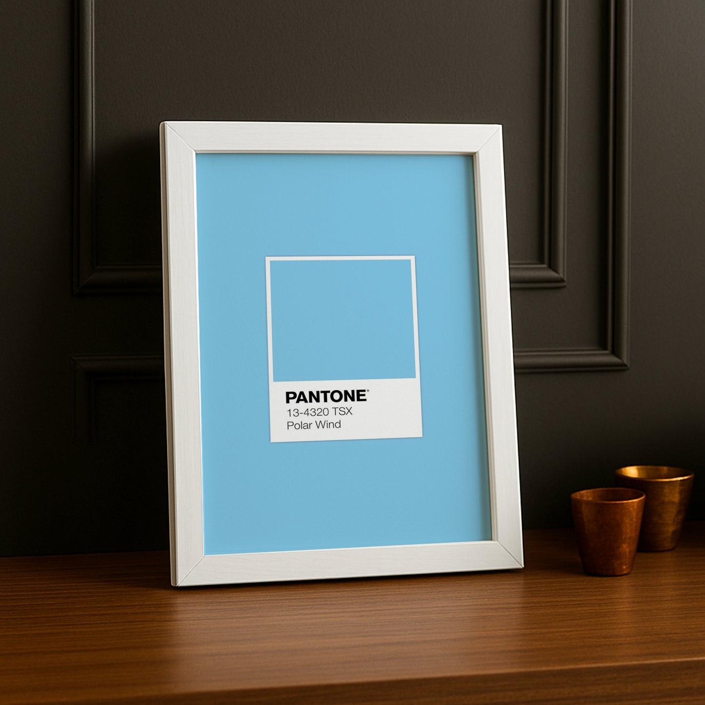 Cadre Photo Pantone Étiquette - Polar Wind