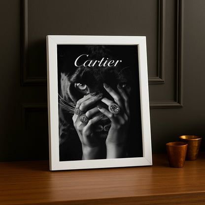 Cadre photo Cartier - Tiger x Woman