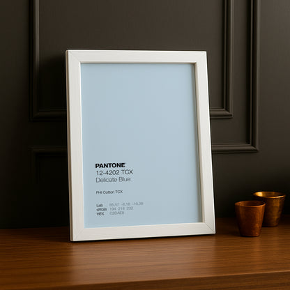 Cadre Photo Pantone - Delicate Blue
