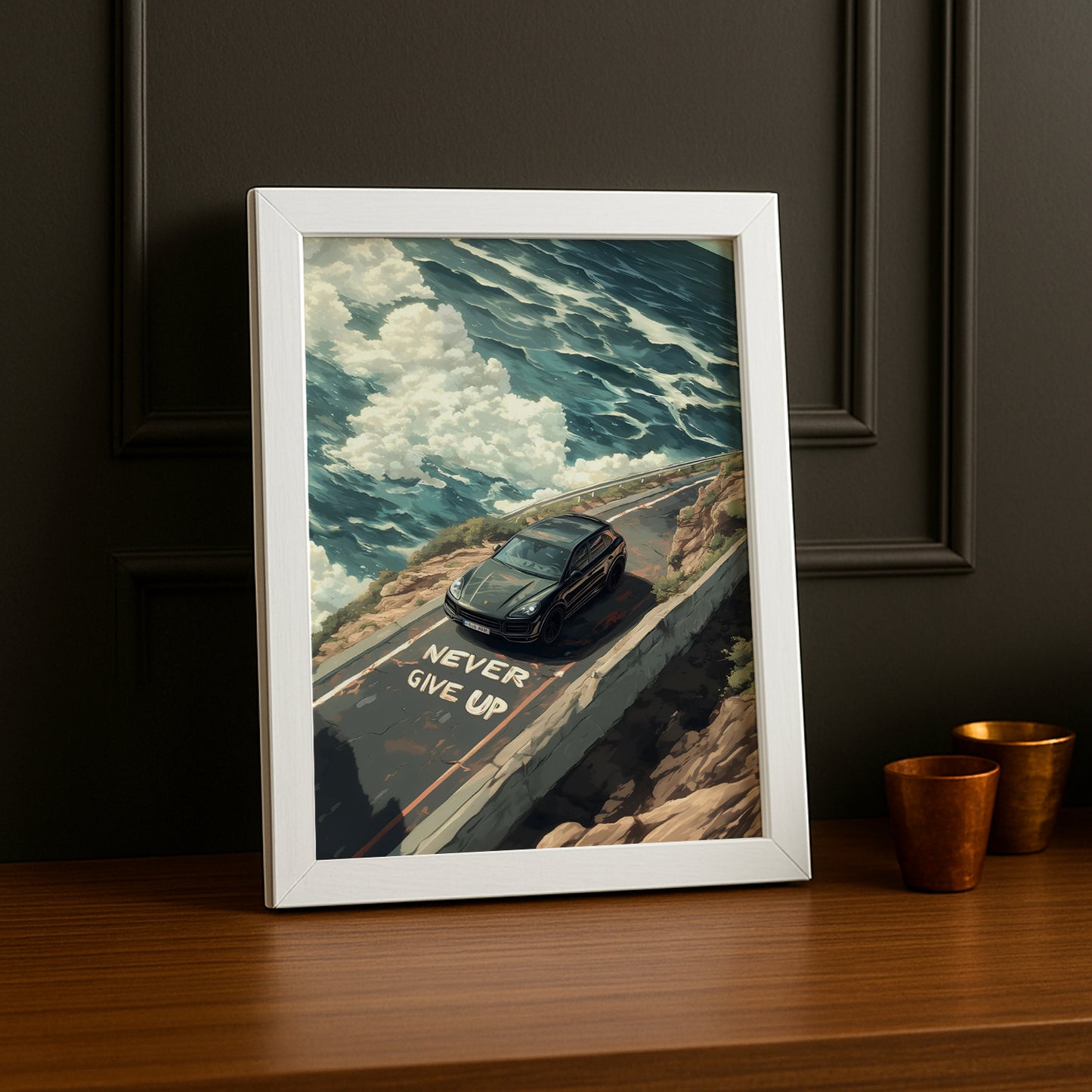 Porsche Cayenne - Poster