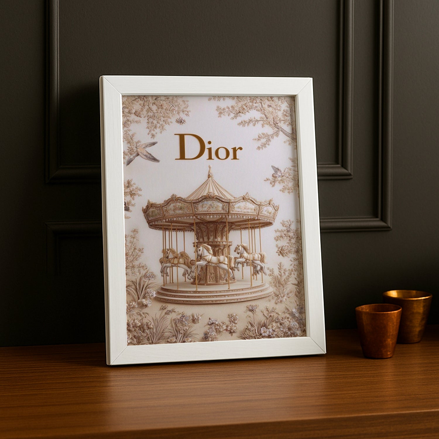 Cadre photo Dior - Aesthetic TonCadre