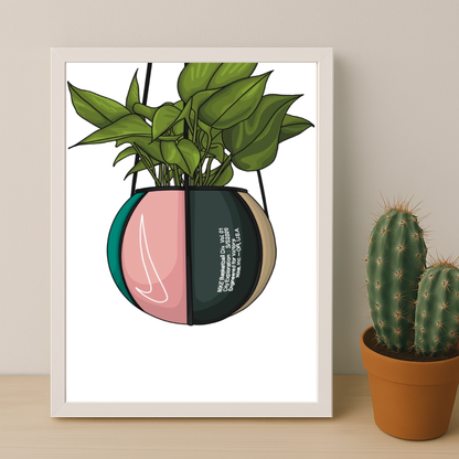 Poster Nike Illustration Vase