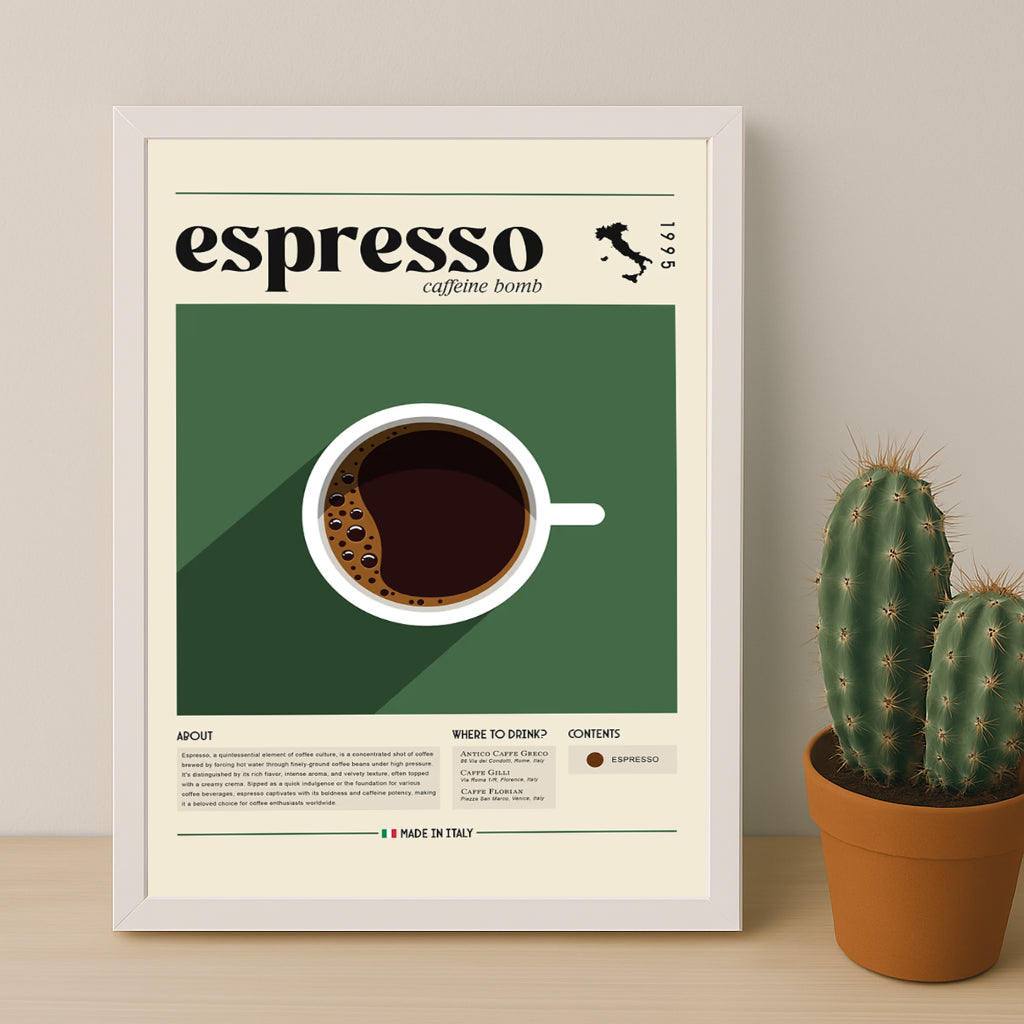 Cadre photo Coffee Lover - Cafein bomb