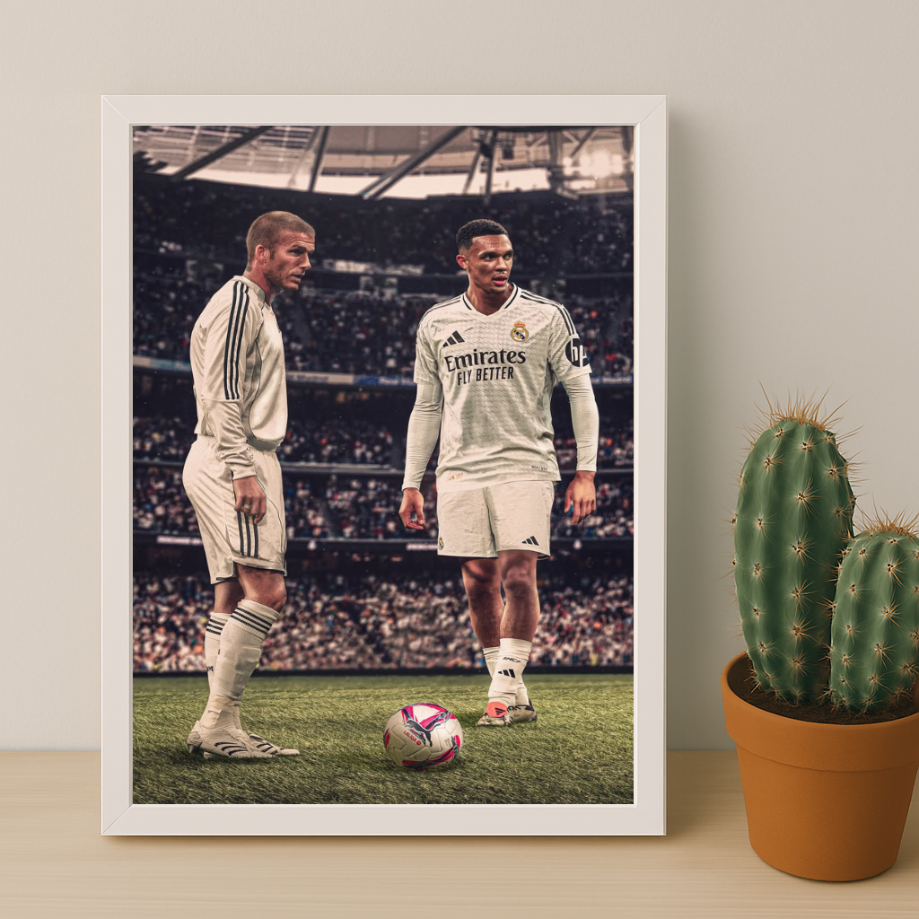Cadre Photo Trent Alexander-Arnold Real Madrid – Affiche HD Encadrée Papier Premium