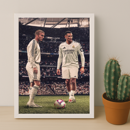 Cadre Photo Trent Alexander-Arnold Real Madrid – Affiche HD Encadrée Papier Premium