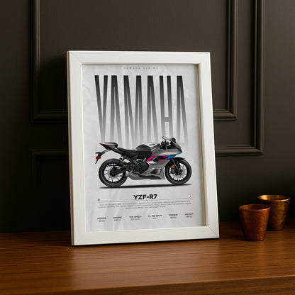 Cadre photo Yamaha YZF-R7