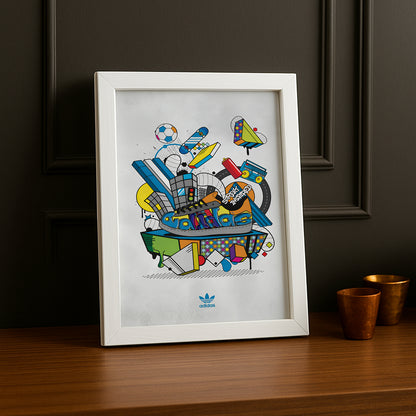 Cadre photo Adidas - Street Inspired