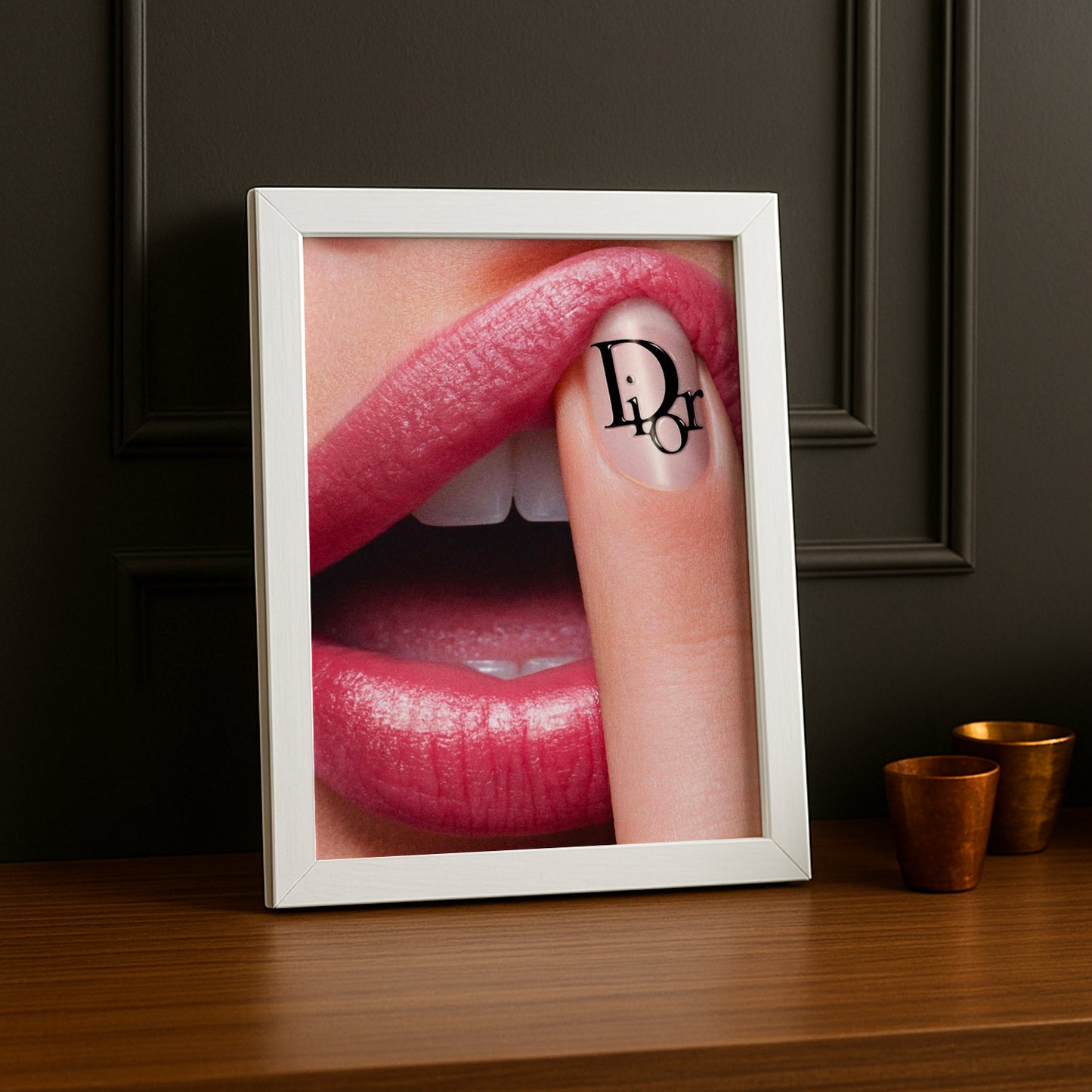 Cadre photo Dior - Lips
