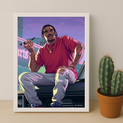 Poster Grand Theft Auto VI - Dre'Quan Priest