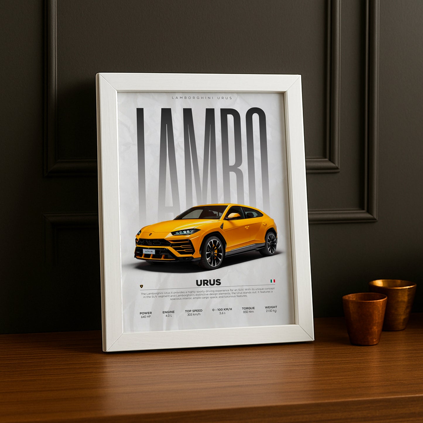 Cadre photo Lamborghini Urus