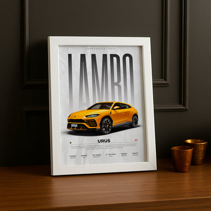Cadre photo Lamborghini Urus