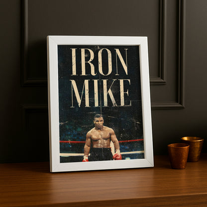 Cadre Photo Boxe - Iron Mike