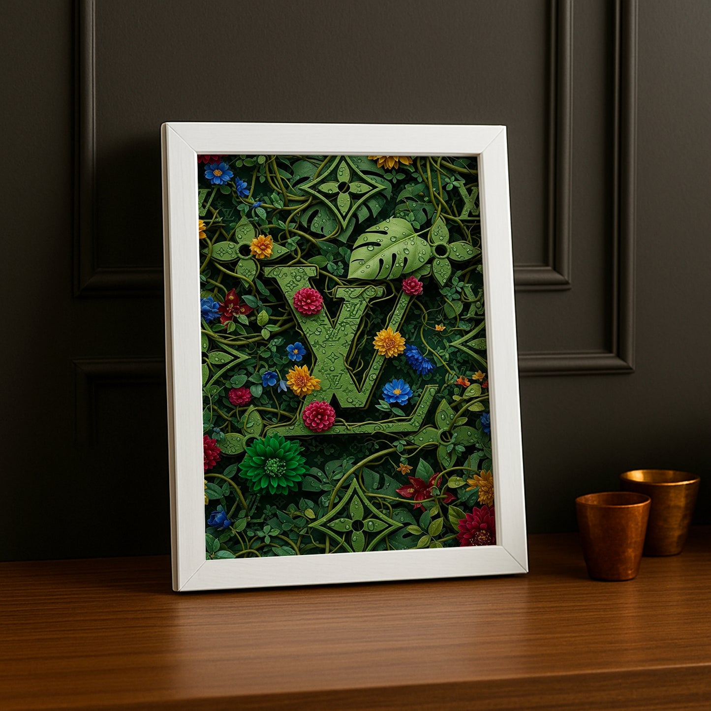 Cadre photo Louis Vuitton - Jungle