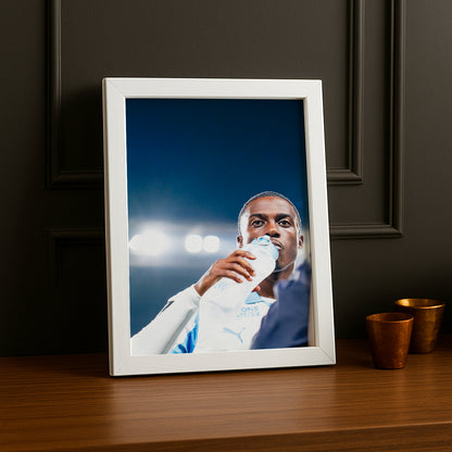 Poster encadrée Olympique de Marseille