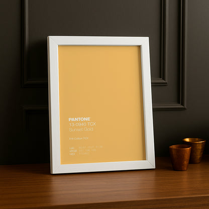 Cadre Photo Pantone - Sunset Gold