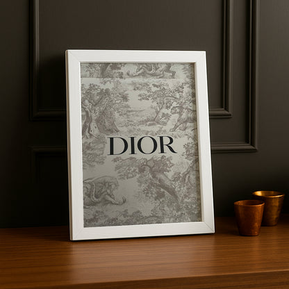 Cadre photo Christian Dior - Gris