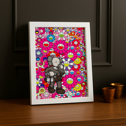 Poster Kaws Flower