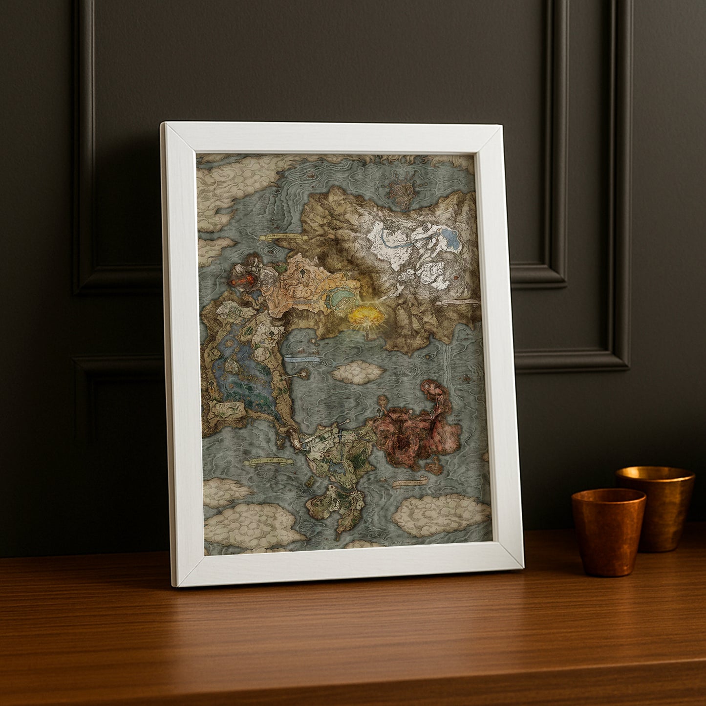 Cadre Photo Elden Ring - Map
