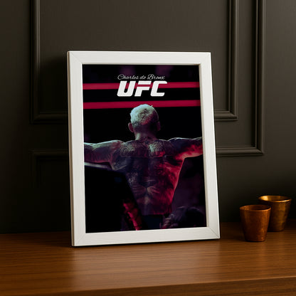 Cadre photo UFC - Charles Do Bronx Oliveira