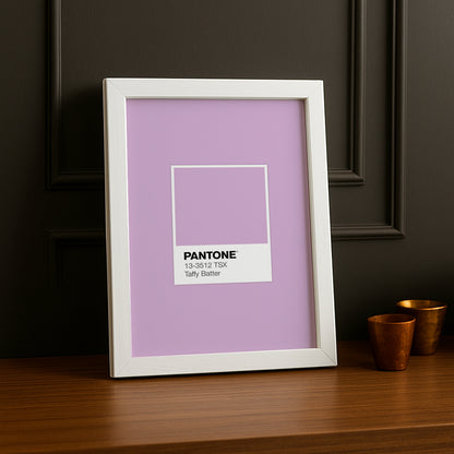 Cadre Photo Pantone Étiquette - Taffy Batter