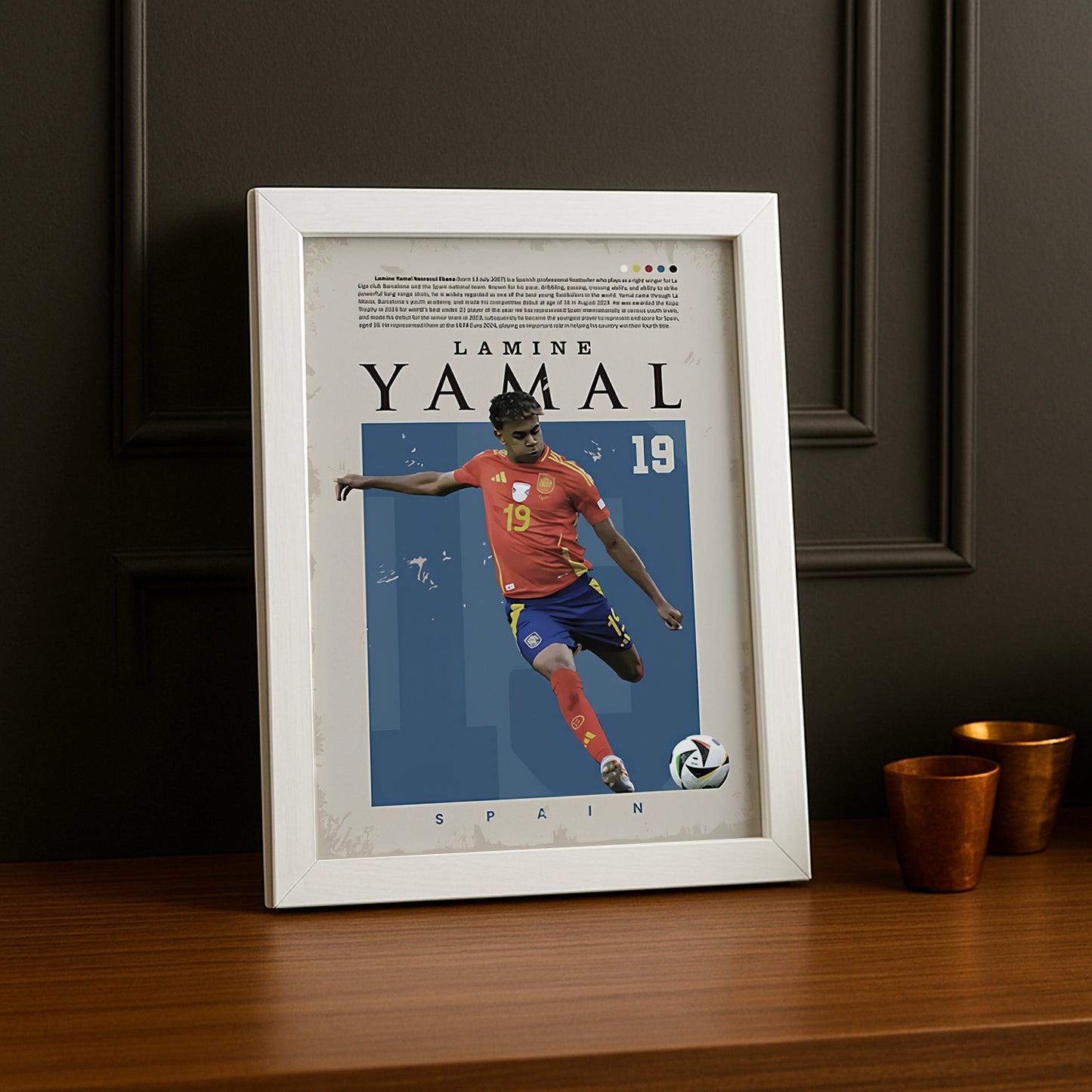 Cadre photo de Lamine Yamal