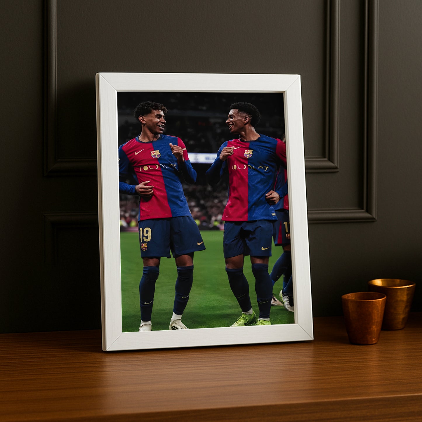 Cadre photo de Lamine Yamal x Baldé