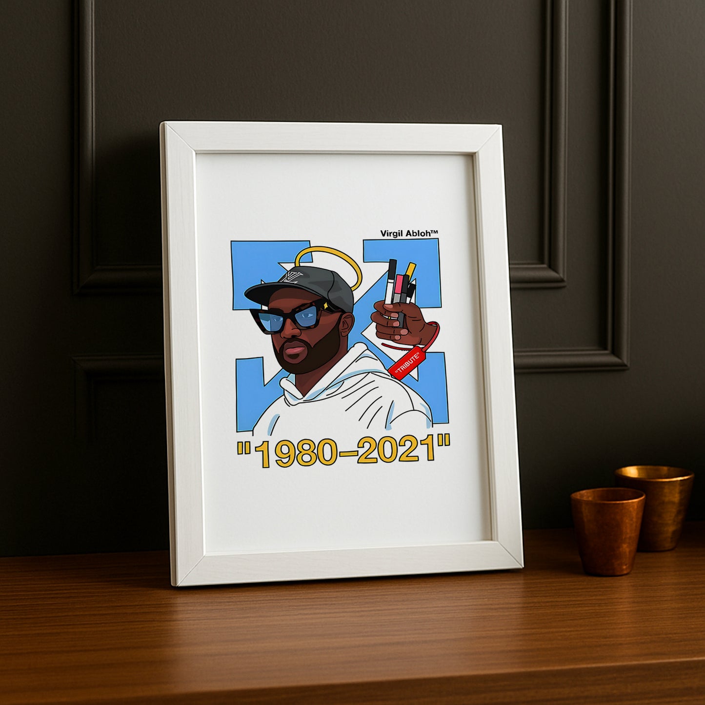 Cadre photo Off-White Virgil Abloh