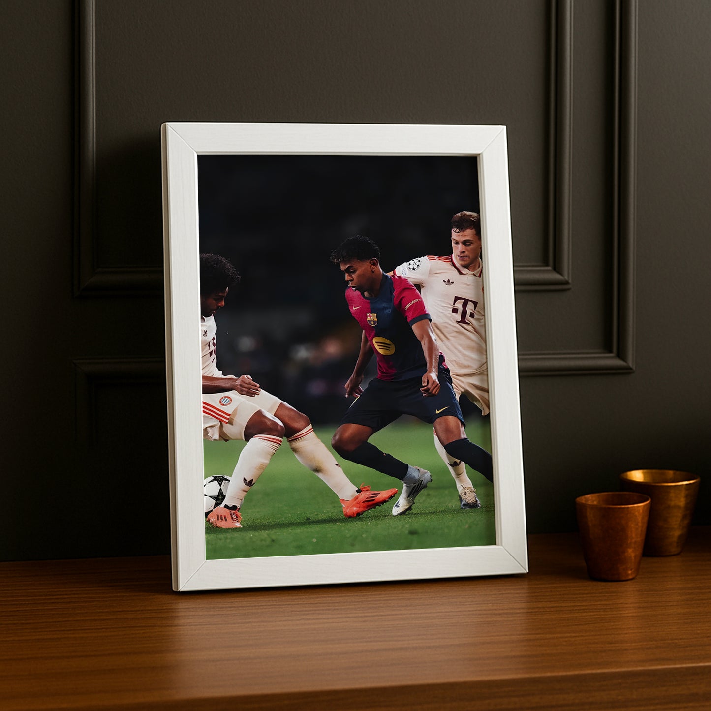 Cadre photo de Lamine Yamal vs Bayern Munich