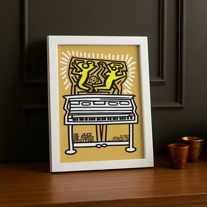 Cadre photo Keith Haring