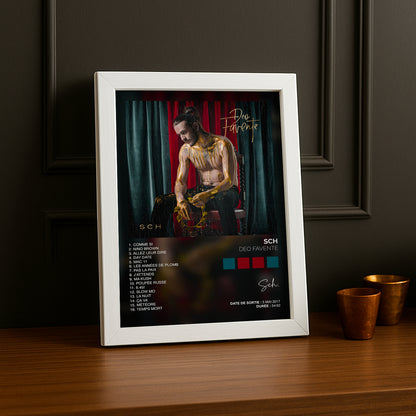 Poster SCH - Album Deo Favente