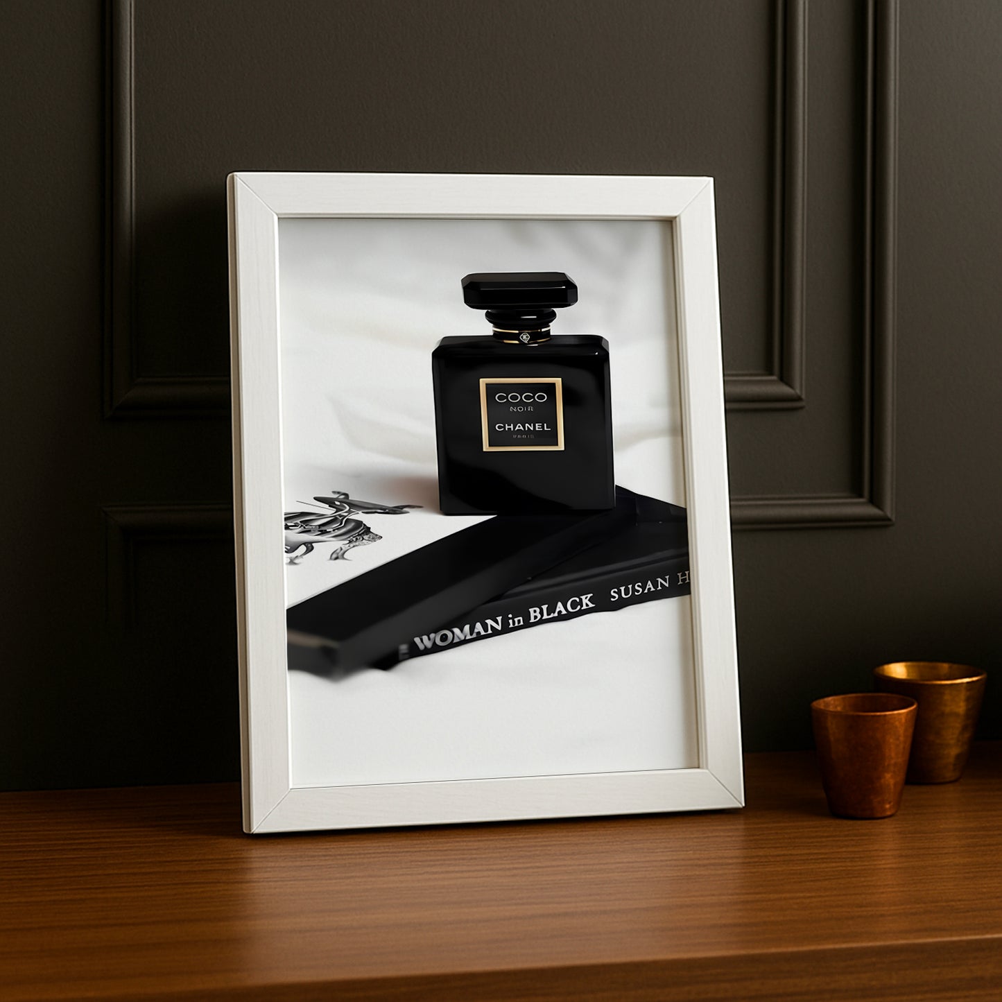 Poster Photo Chanel - Coco Noir