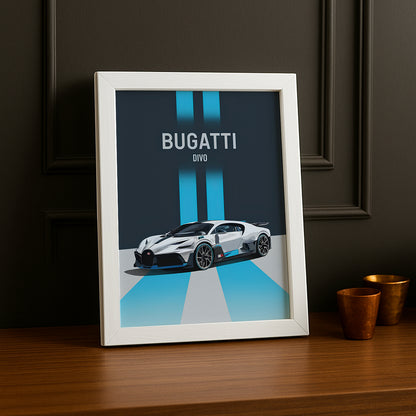 Cadre photo Bugatti Divo
