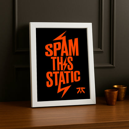 Cadre Photo Fnatic - Spam This Static