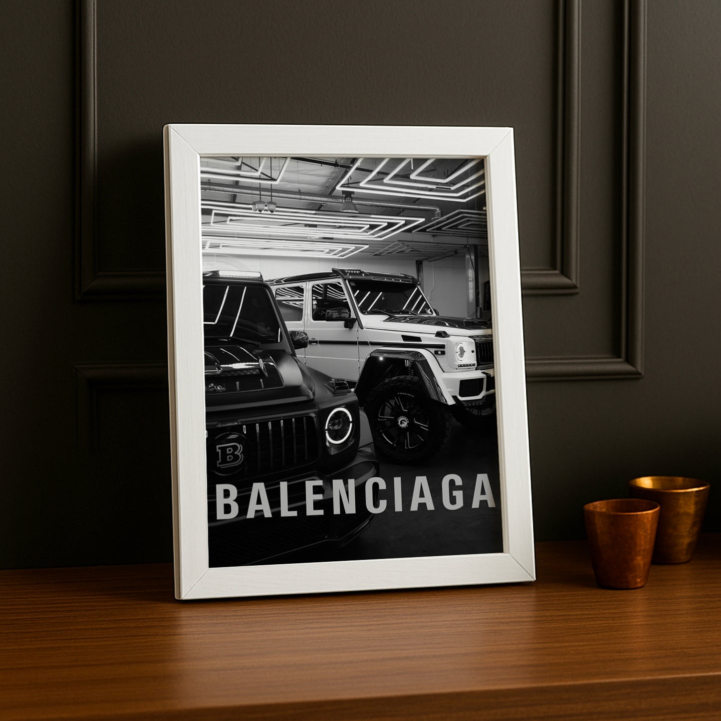 Cadre photo Mercedes Class G x Balenciaga
