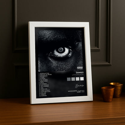 Poster Damso – Lithopédion