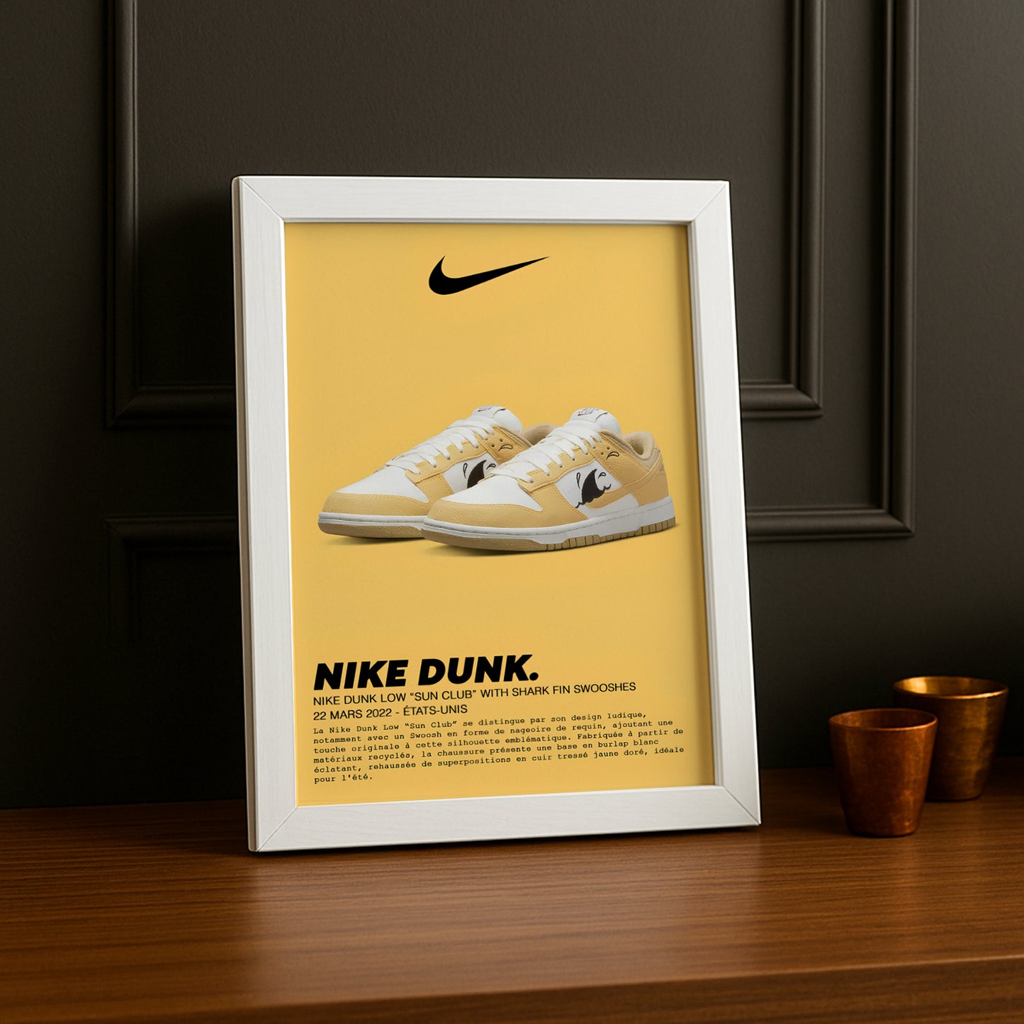 Nike SB Dunk Low Sun Club Fotorahmen 