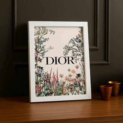 Cadre photo Dior flower