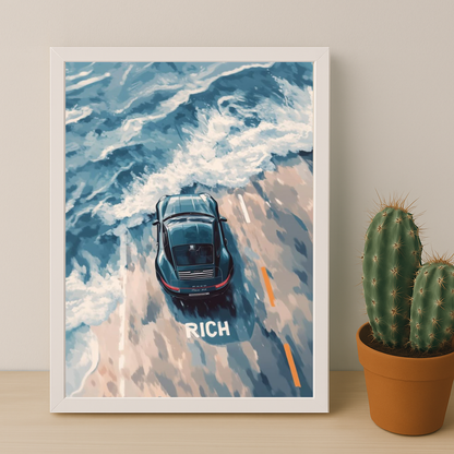 Porsche 911 - Poster
