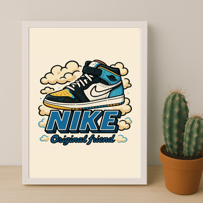 Poster Nike Air Jordan Illustration