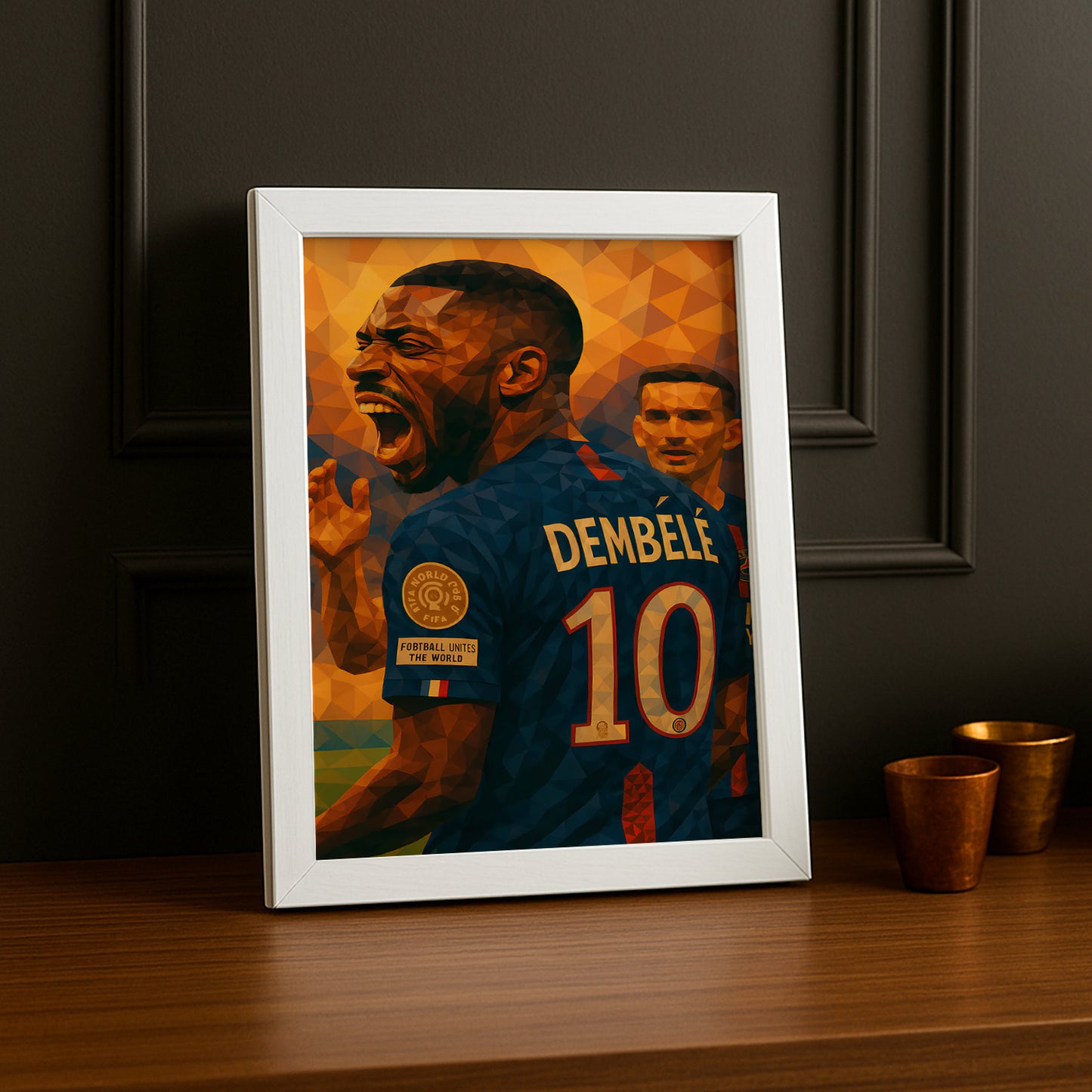 Dembélé Illustration Paris Saint-Germain
