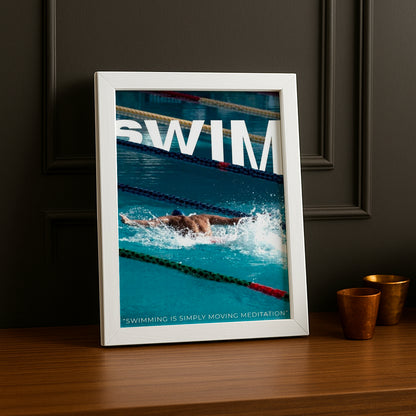 Cadre Photo Natation - Swim