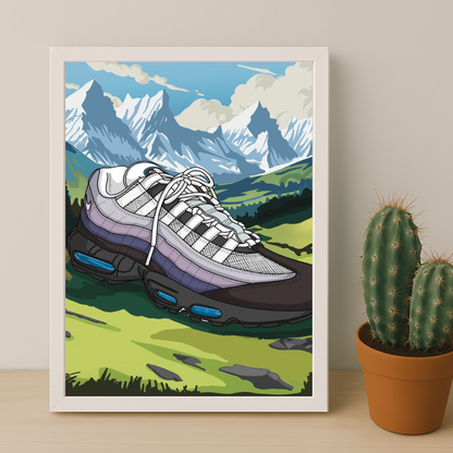 Poster Nike Air Max 93 Moutain