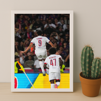 Poster encadrée Paris Saint-Germain - G.Ramos