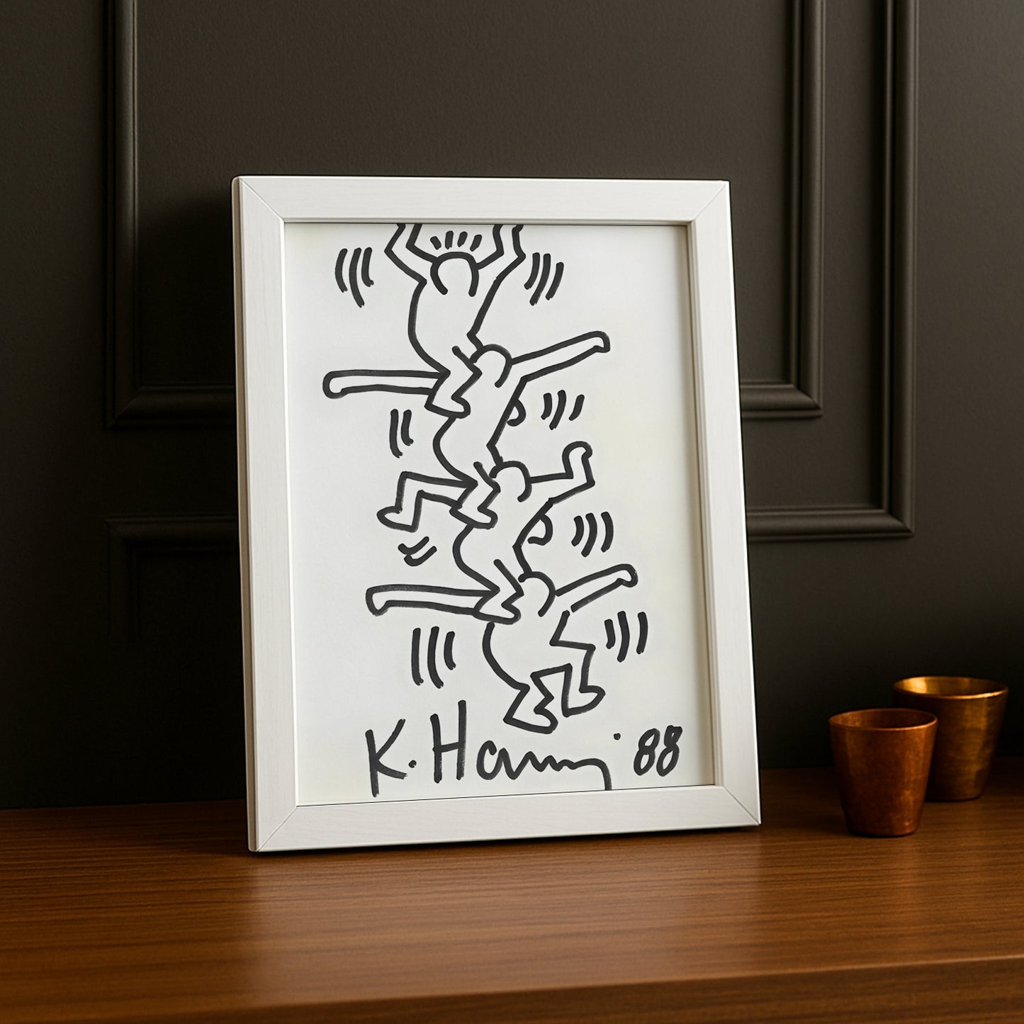 Cadre Photo Keith Haring - 88