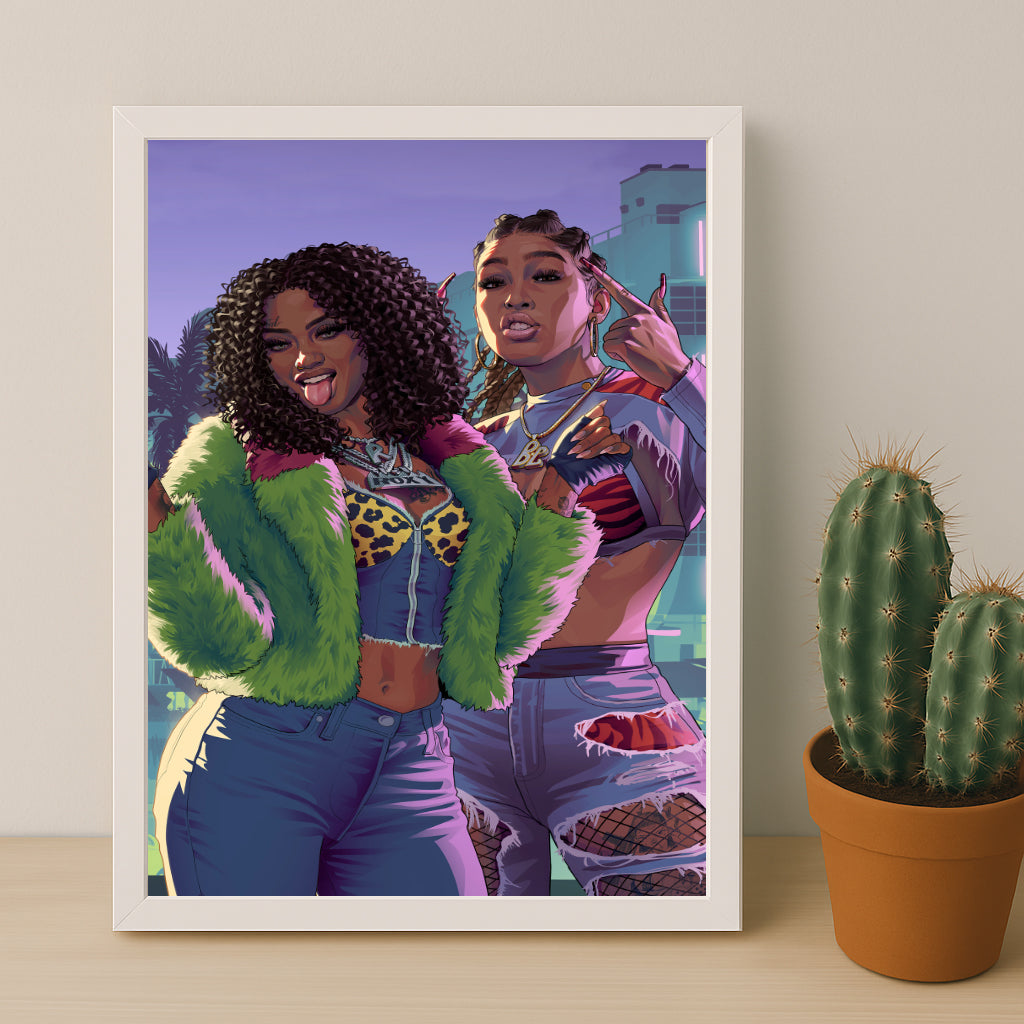 Poster Grand Theft Auto VI - Real Dimez