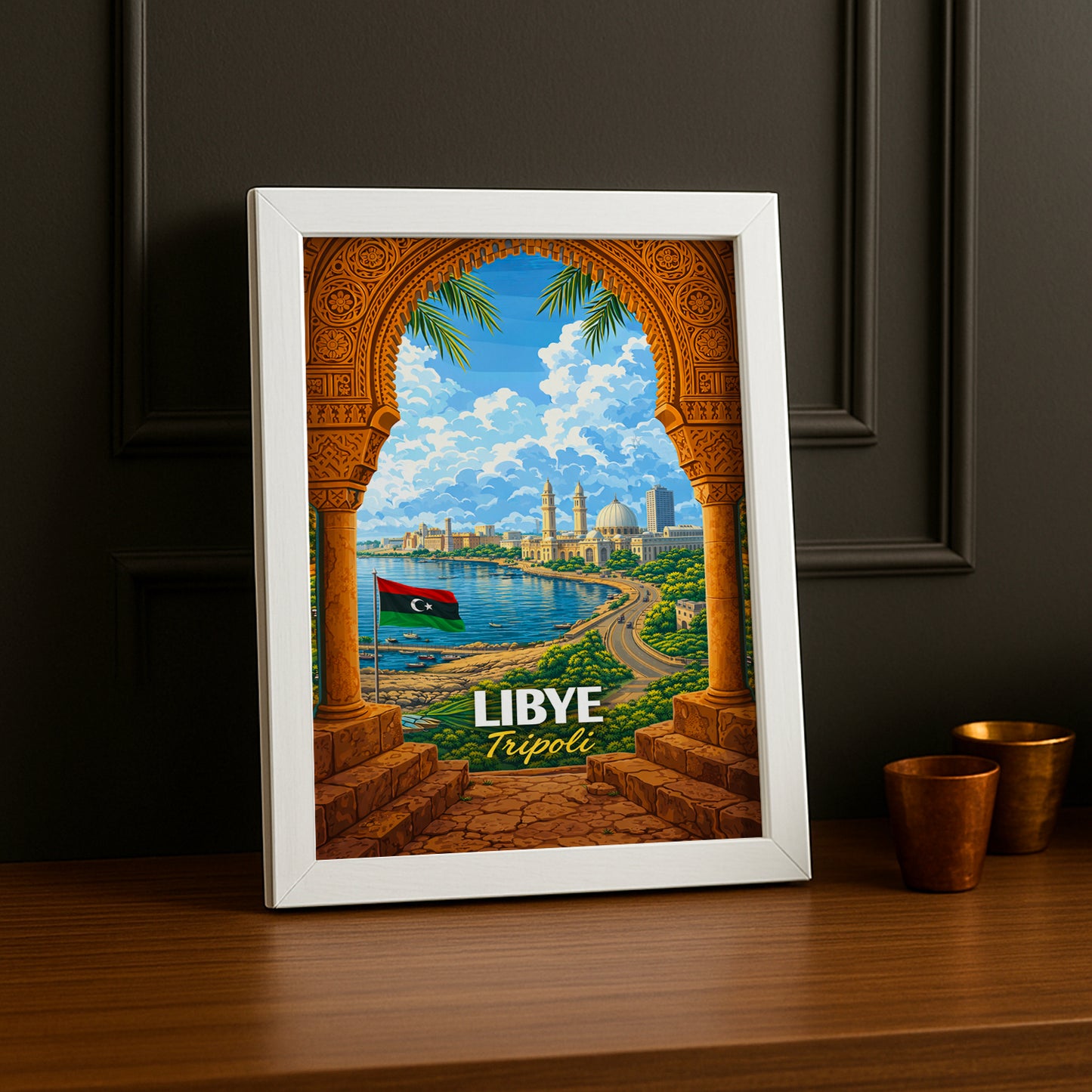 Cadre Photo Afrique - Lybie Tripoli