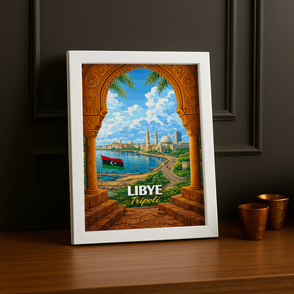 Cadre Photo Afrique - Lybie Tripoli
