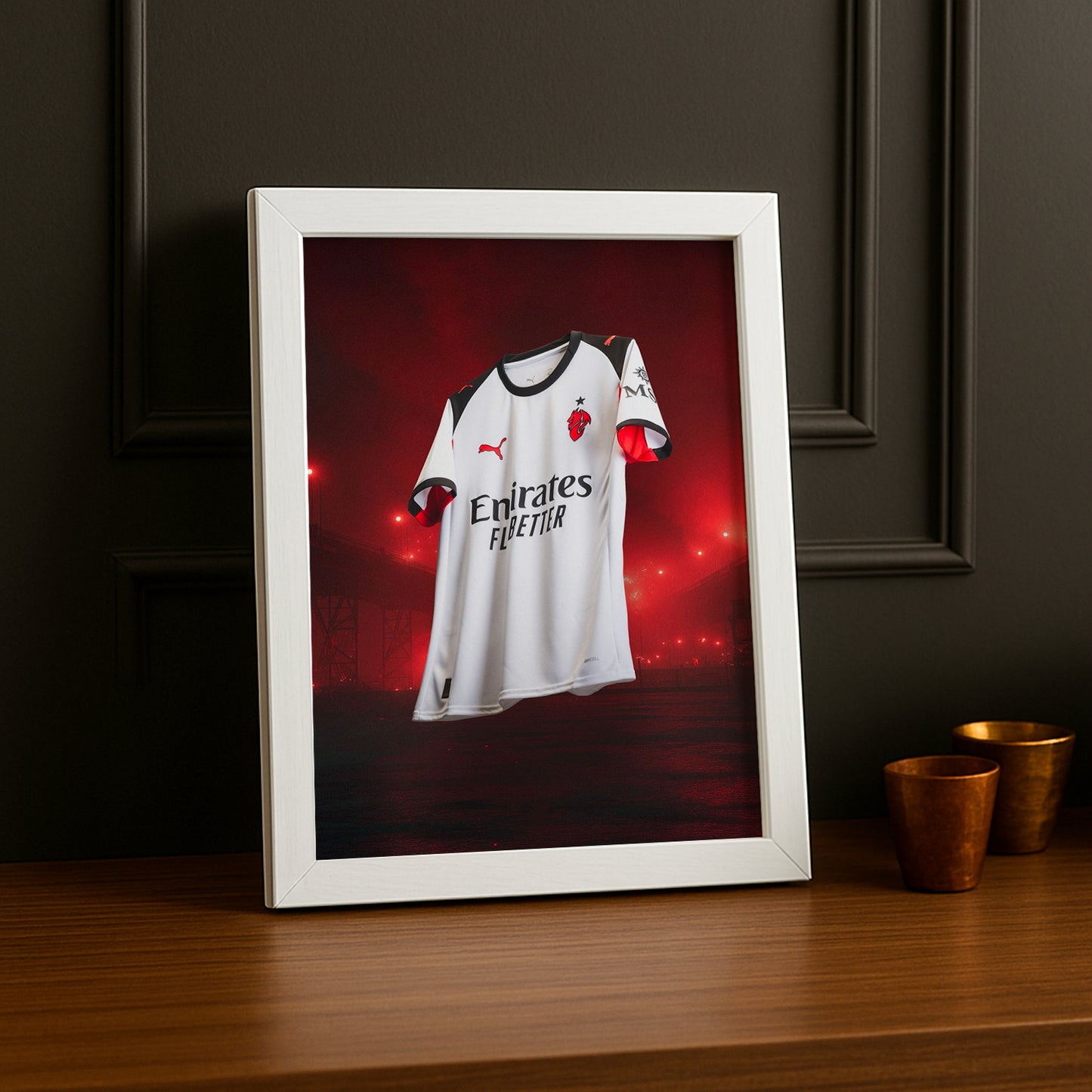 Poster Maillot Football - AC Milan Extérieur 25-26