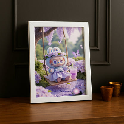 Poster Labubu - Jardin