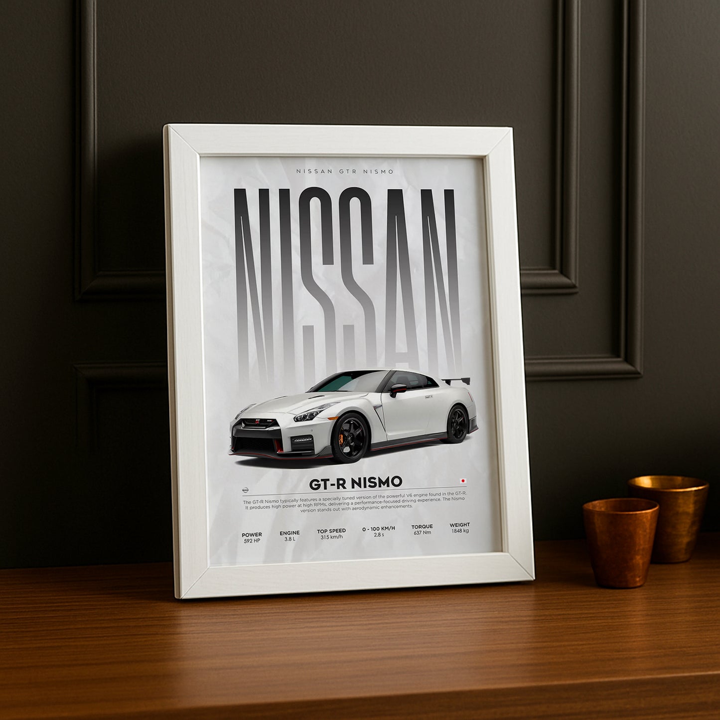 Cadre photo Nissan GT-R Nismo